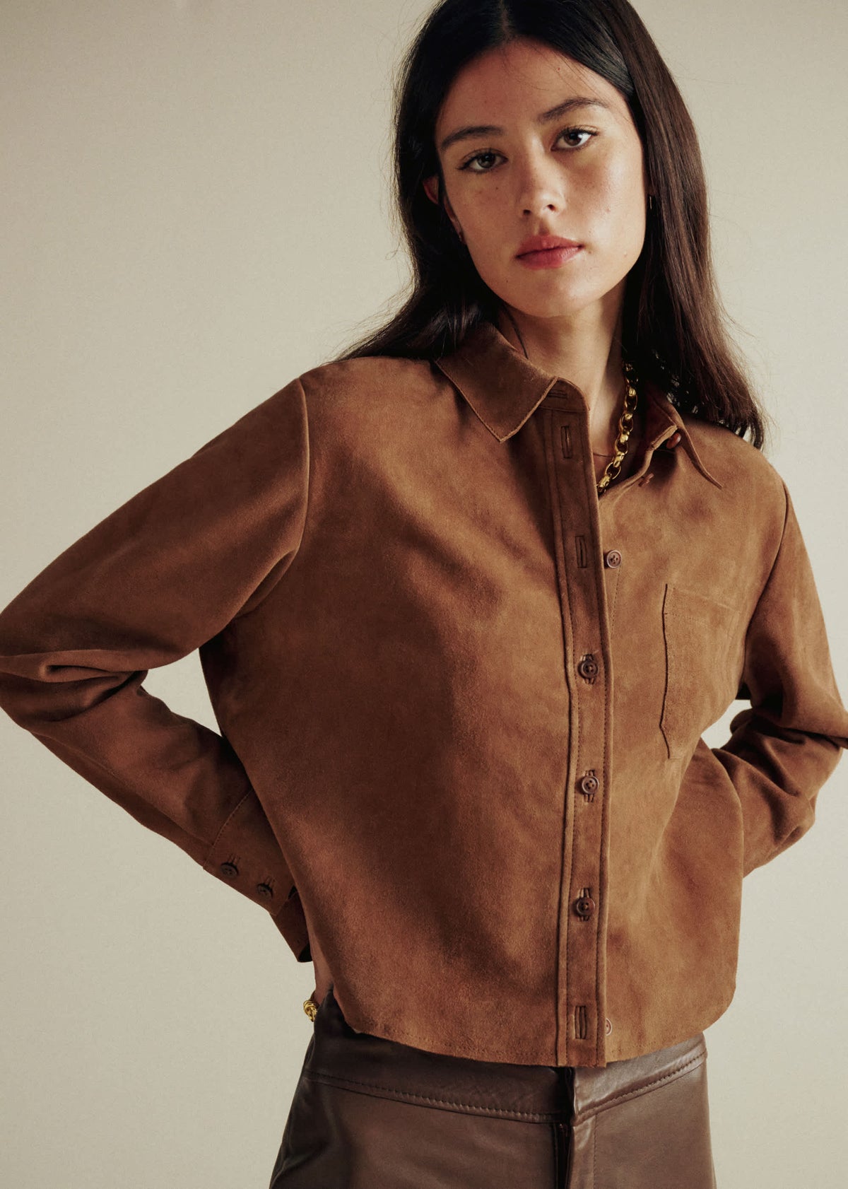 Chemise Maella - Caramel