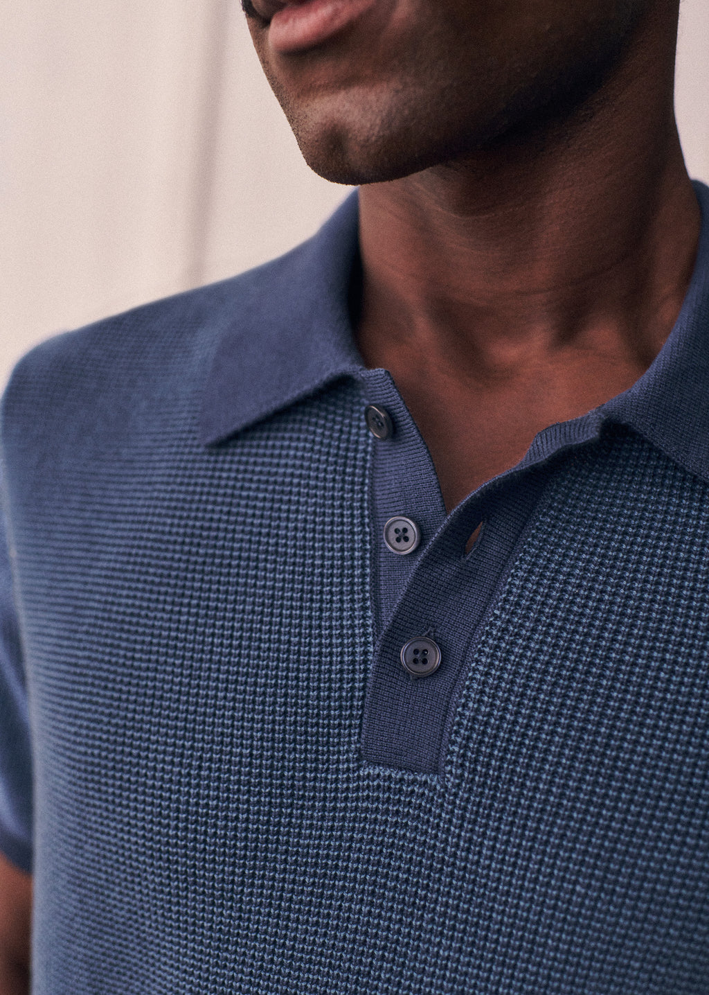 Polo Maille Gael - Marine