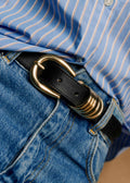 Ceinture Rosie - Noir Lisse