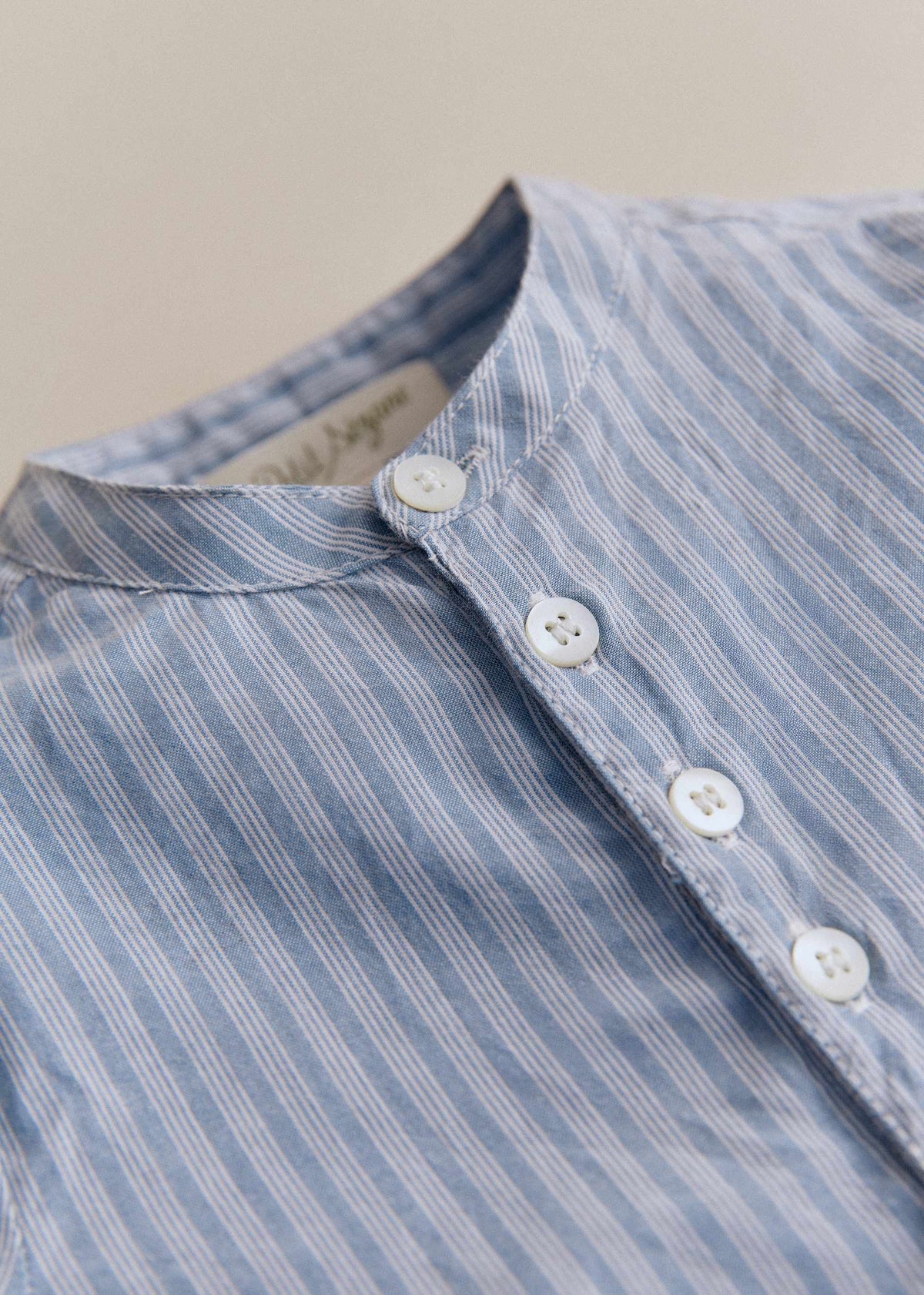Chemise Marc - Rayures Bleu Ecru