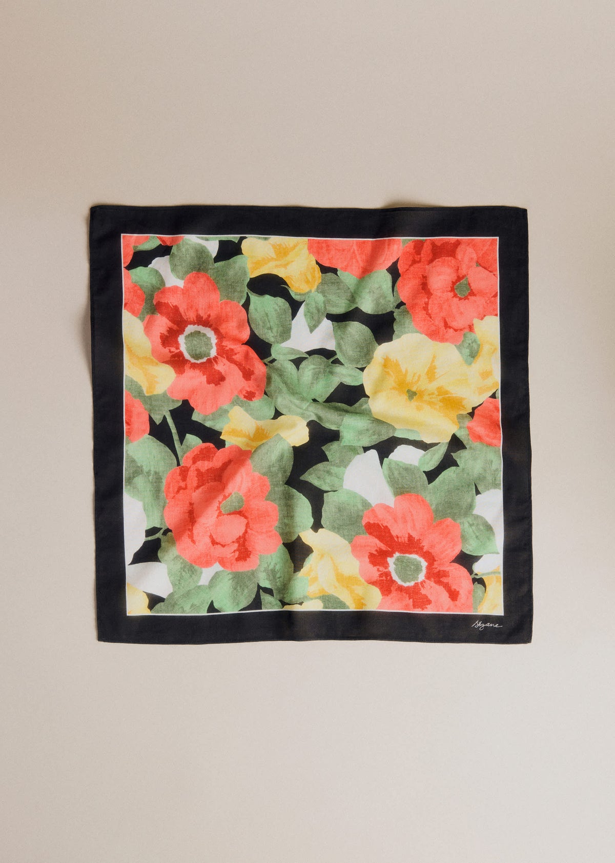 Foulard Gaston - Imprimé Azalia