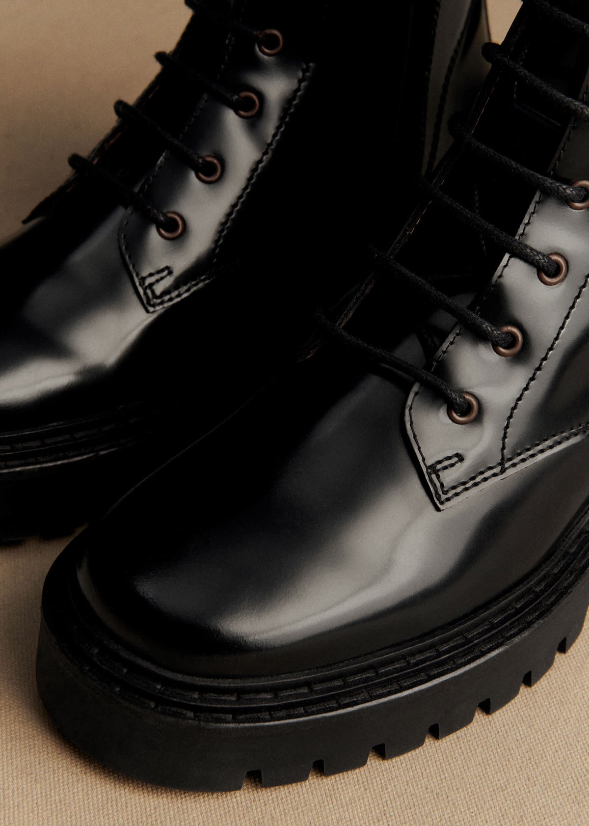 Bottines Low Ashley - Noir Glacé
