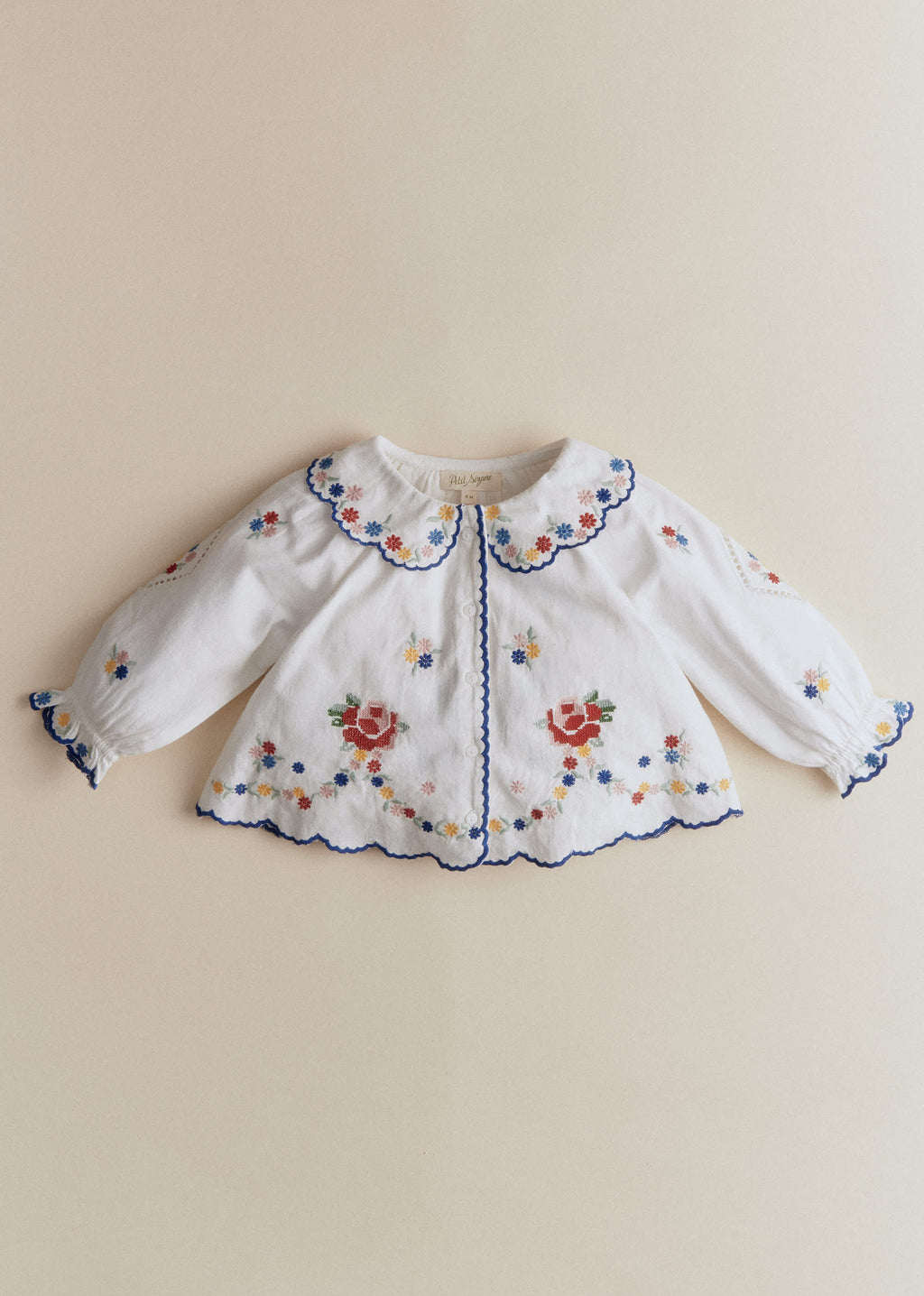 Blouse Annie - Broderie Placée Spring