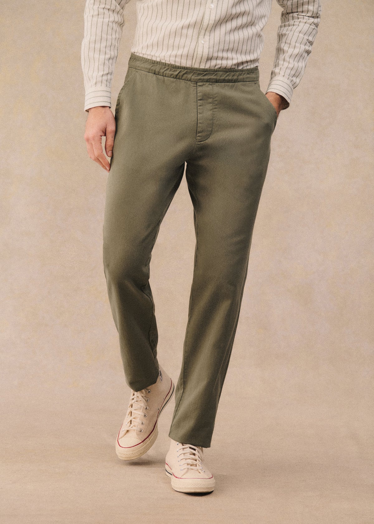 Pantalon Danny - Kaki Clair