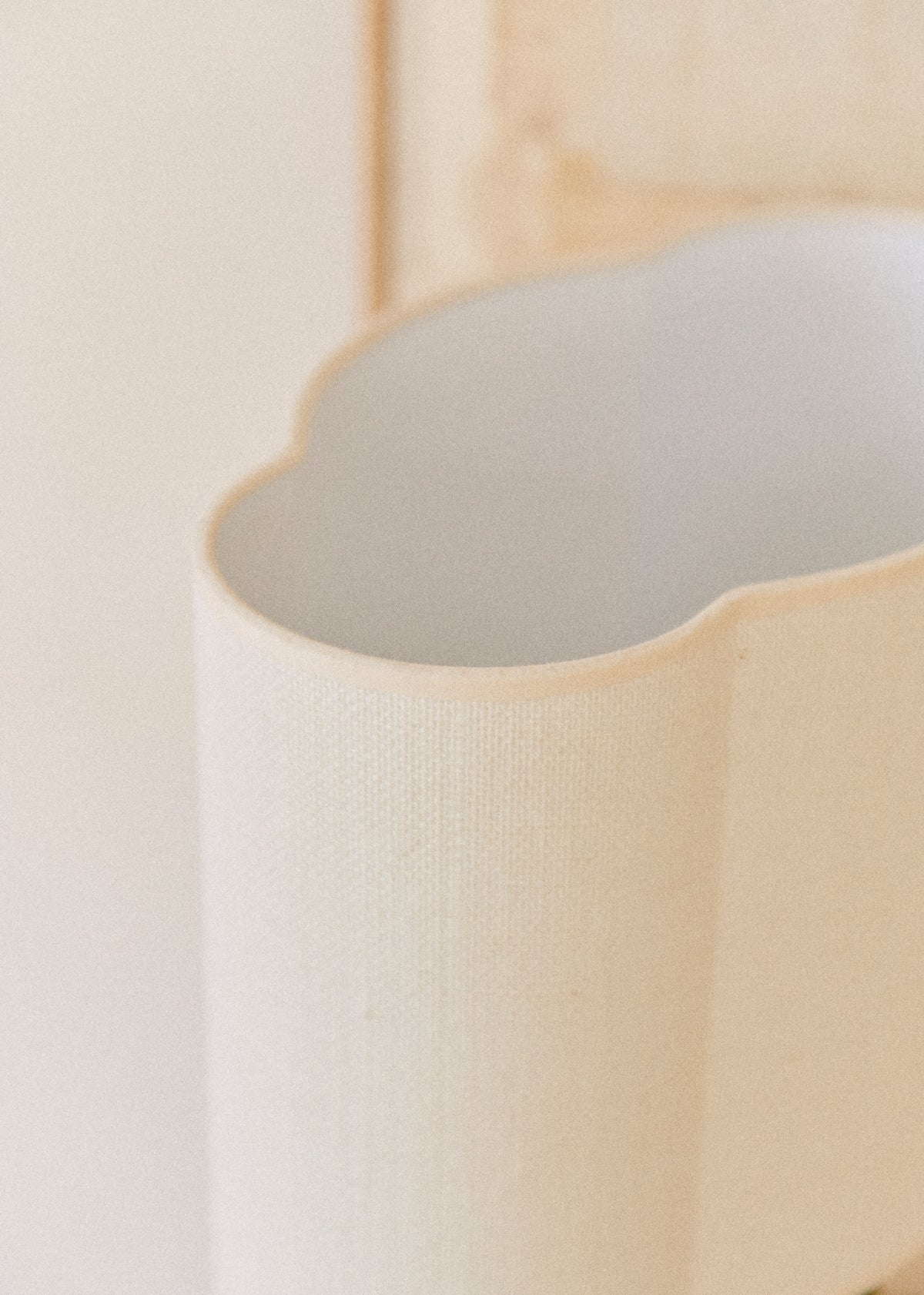 Lampe Mezzo - Sauge - Abat-jour Boléro - Jute Écru
