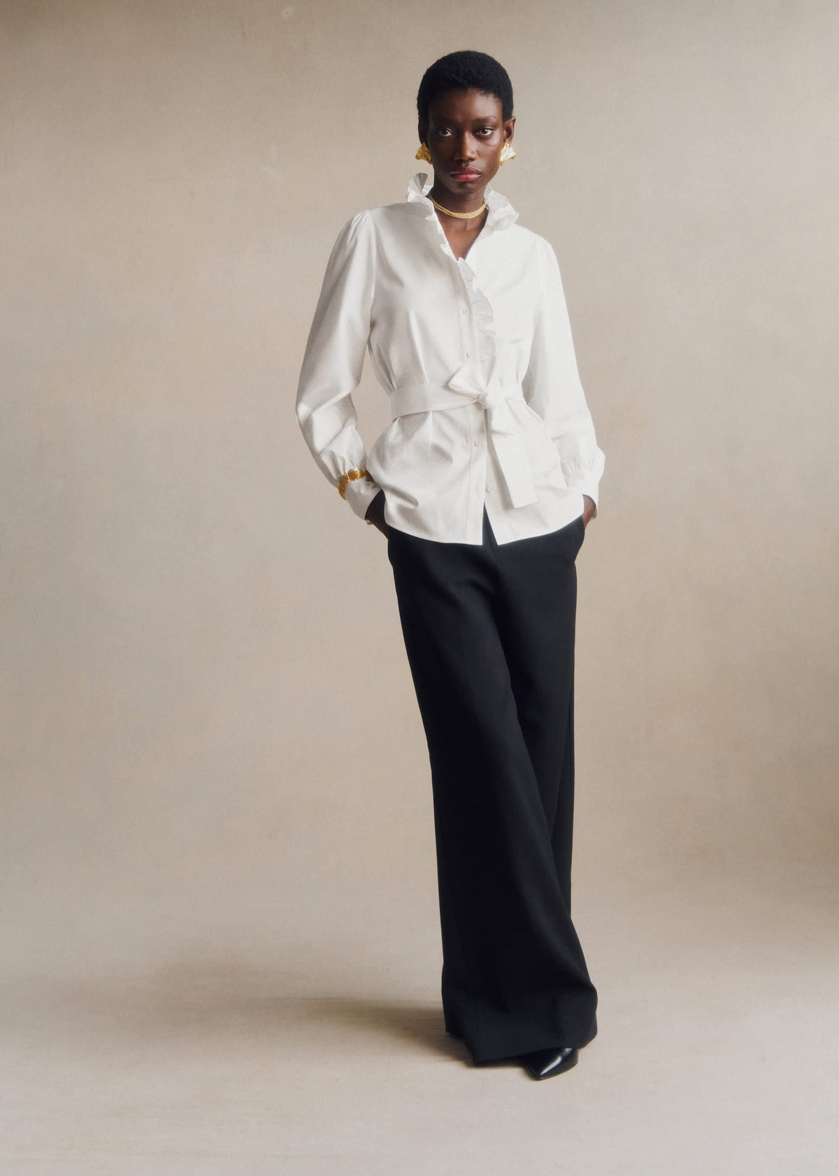 Chemise Corine - Ecru