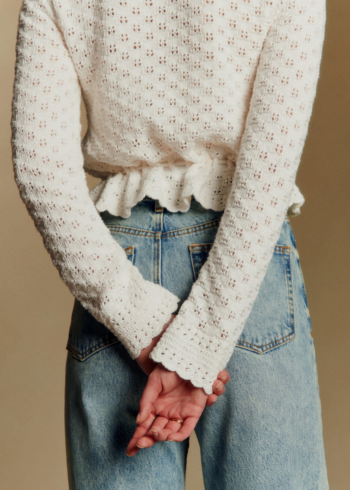 Gilet Martie - Ecru