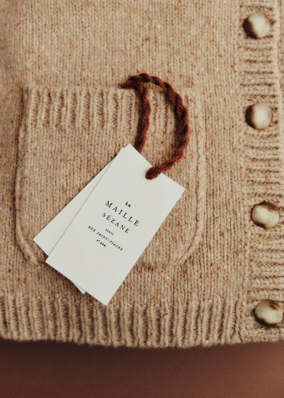 Gilet Edouard - Naturel