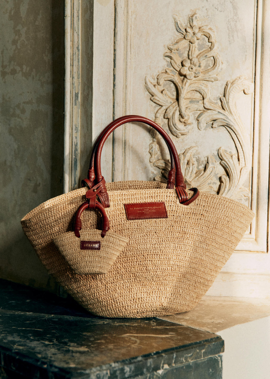 Accessoire de sac Justine - Raphia Naturel