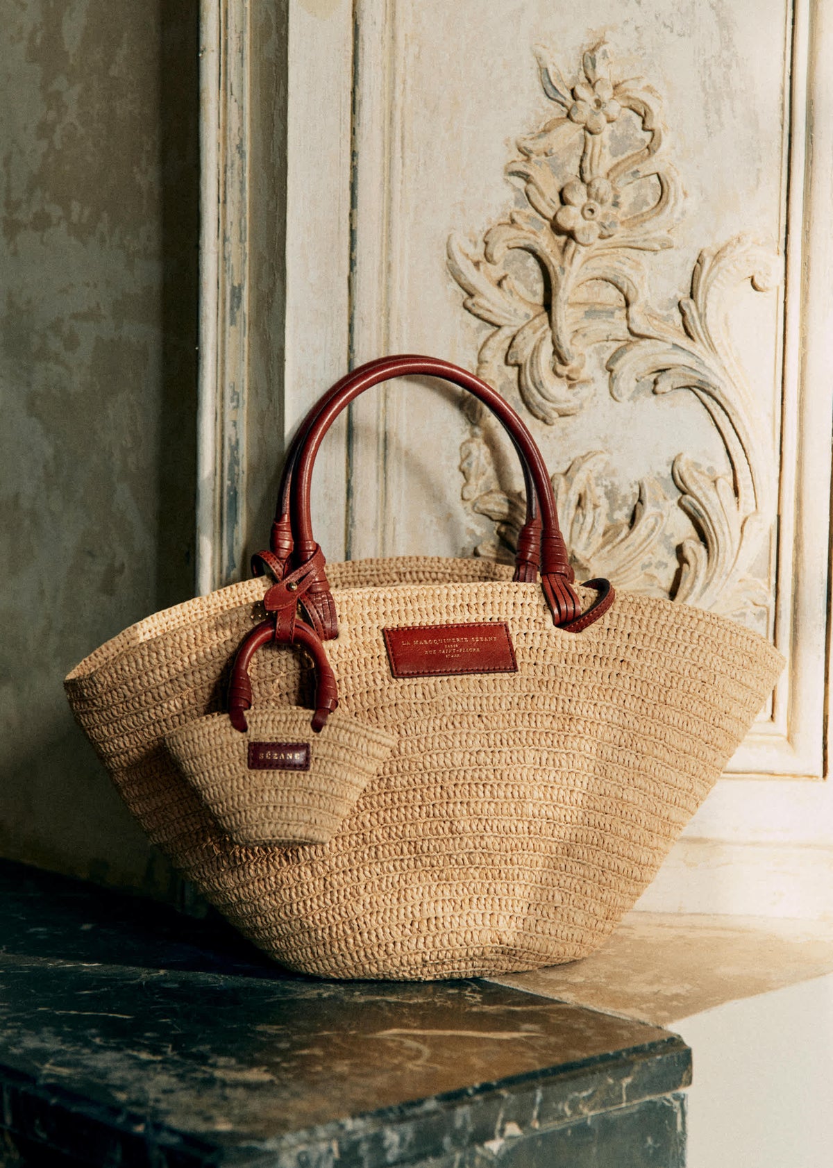 Accessoire de sac Justine - Raphia Naturel