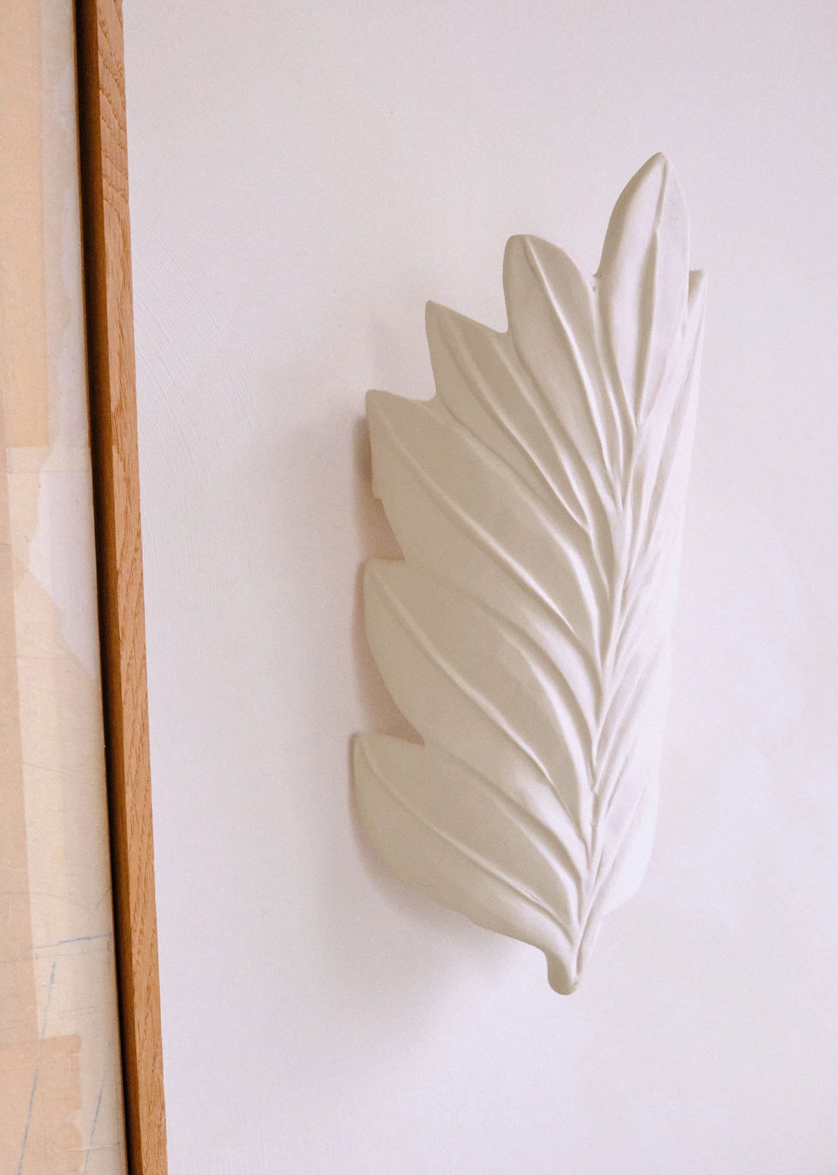 Applique Primavera par François Bazin - Ecru
