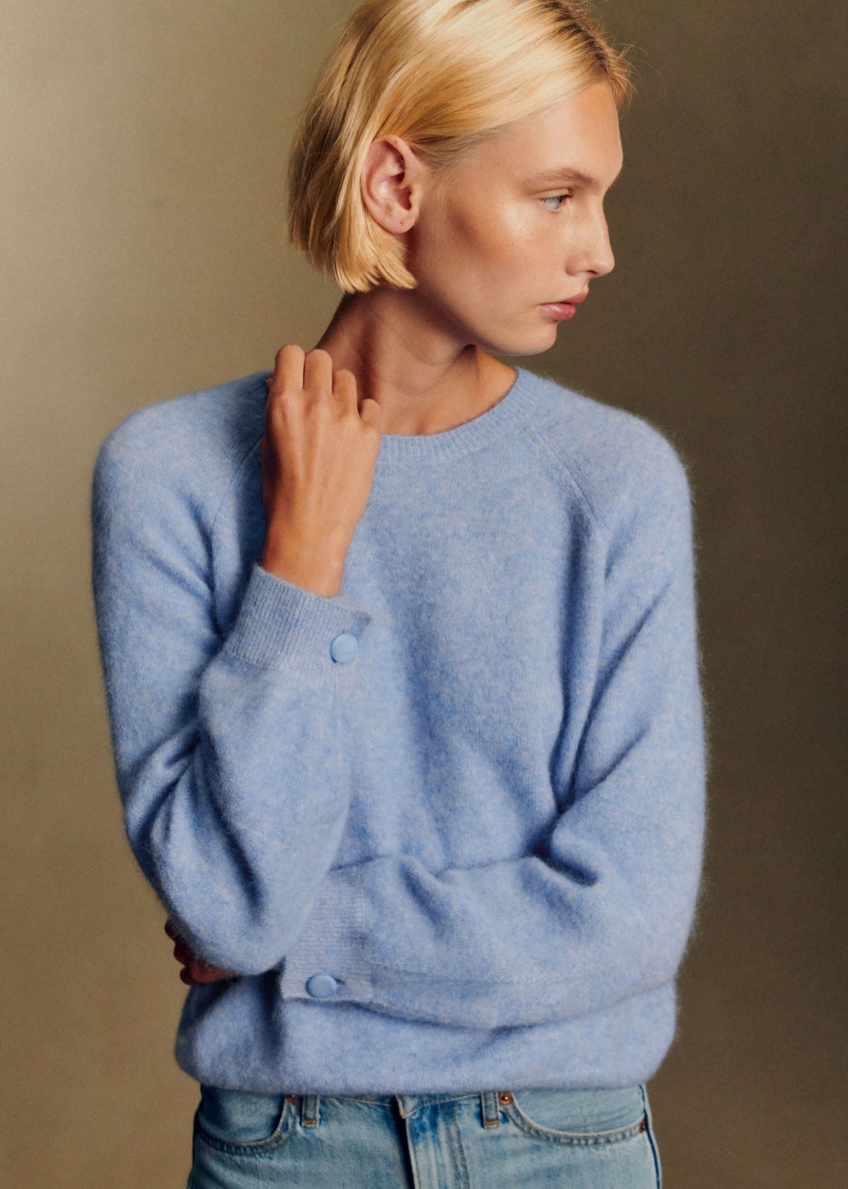 Pull Louisa - Bleu Polaire