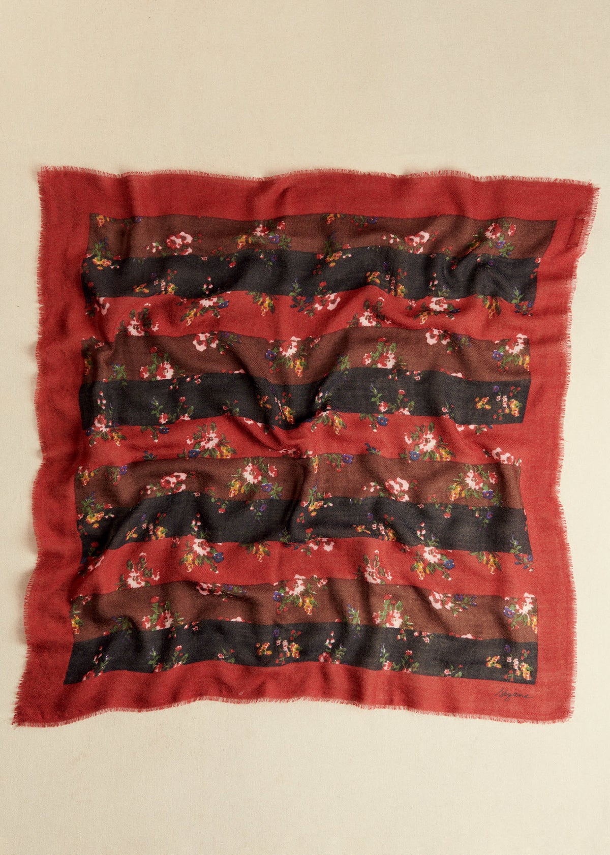 Foulard Maryse - Patchwork Bouquets