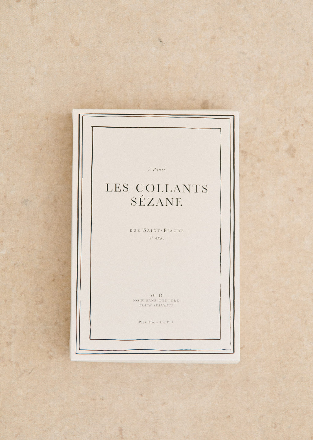 Pack de 3 collants - Noir / 50D Seamless