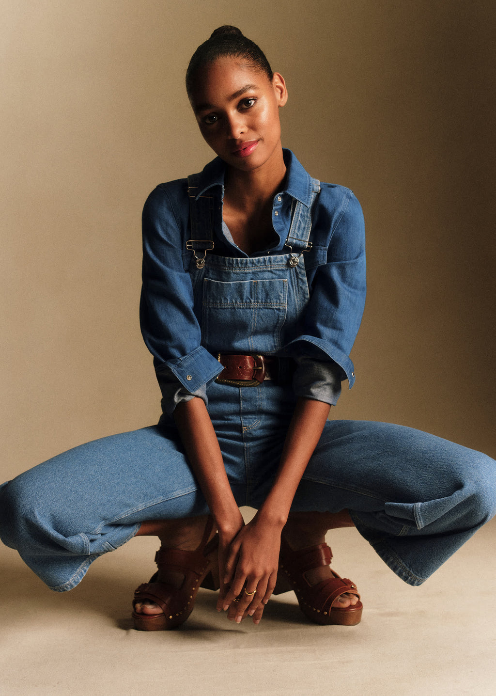 Salopette Soline - Bleu Denim