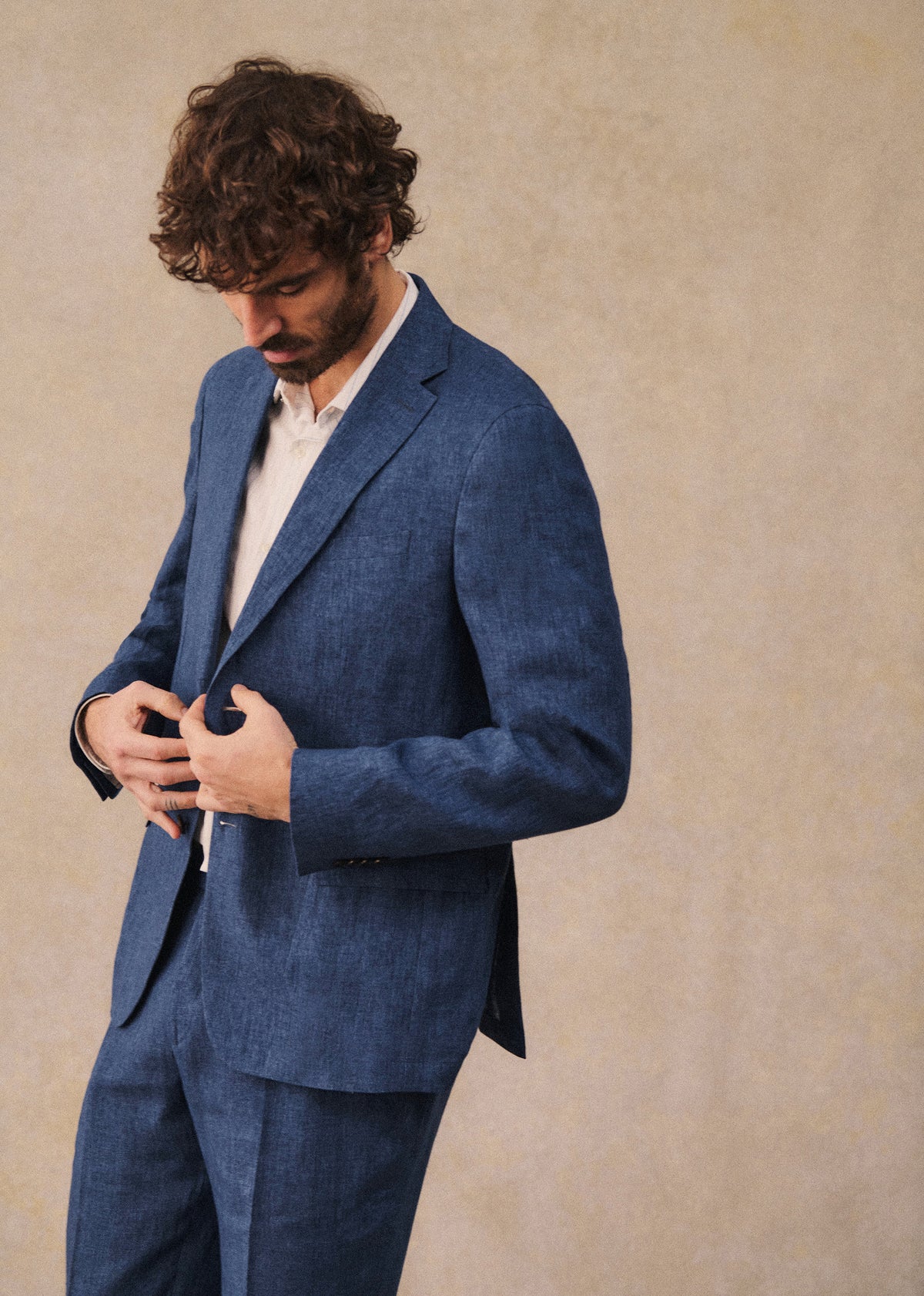 Veste Deon - Bleu Chiné