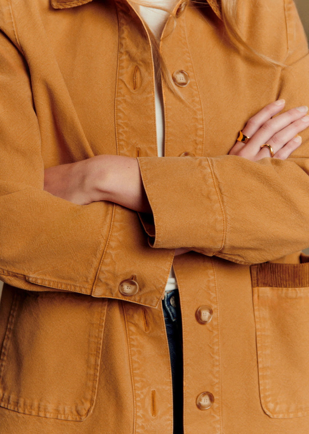 Veste Gabin - Camel Clair