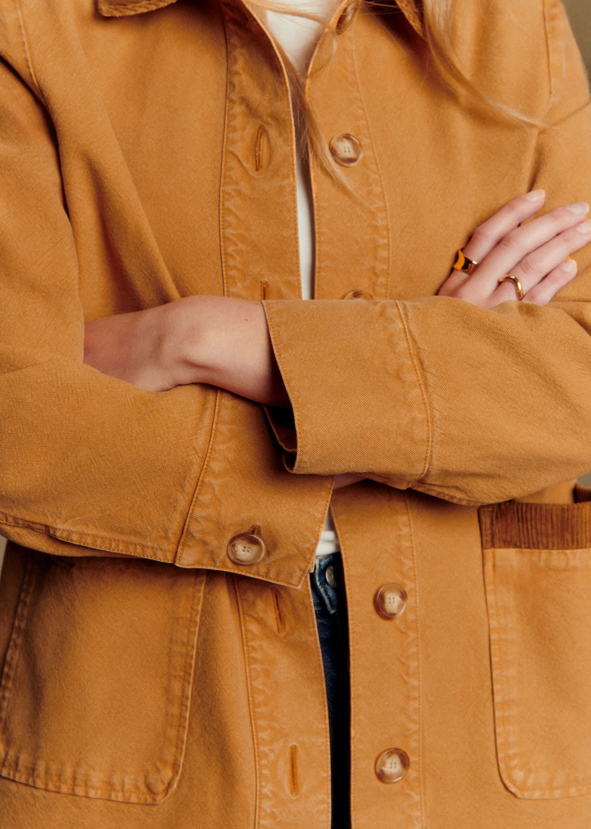 Veste Gabin - Camel Clair