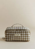 Maxi trousse de toilette - Vichy Vert