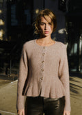 Gilet Karlie - Beige Chiné Clair