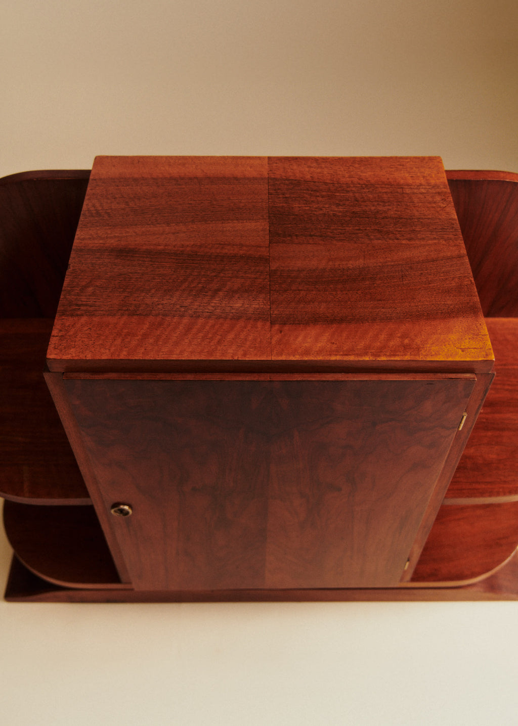Petit meuble art déco années 20 - Acajou