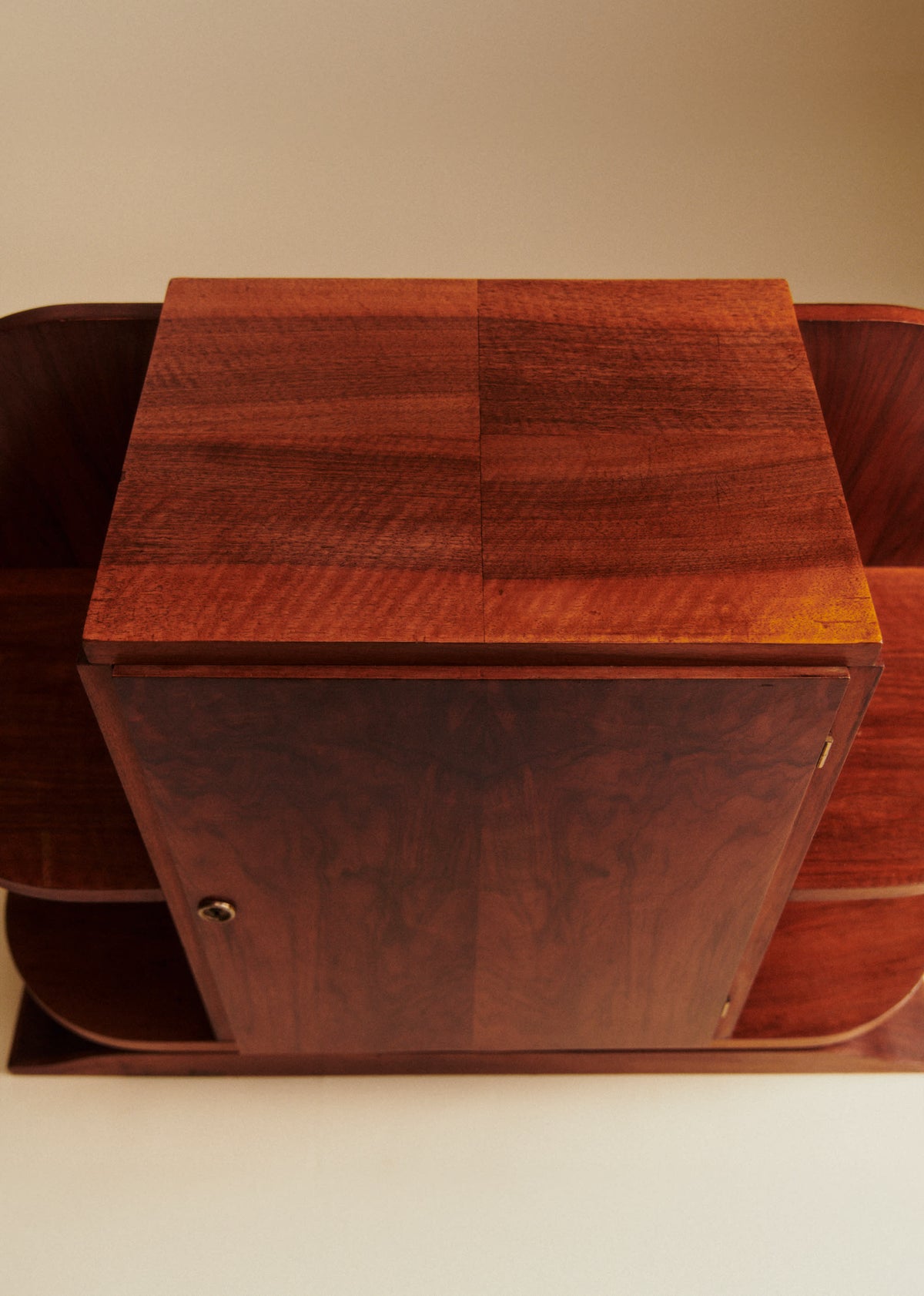 Petit meuble art déco années 20 - Acajou