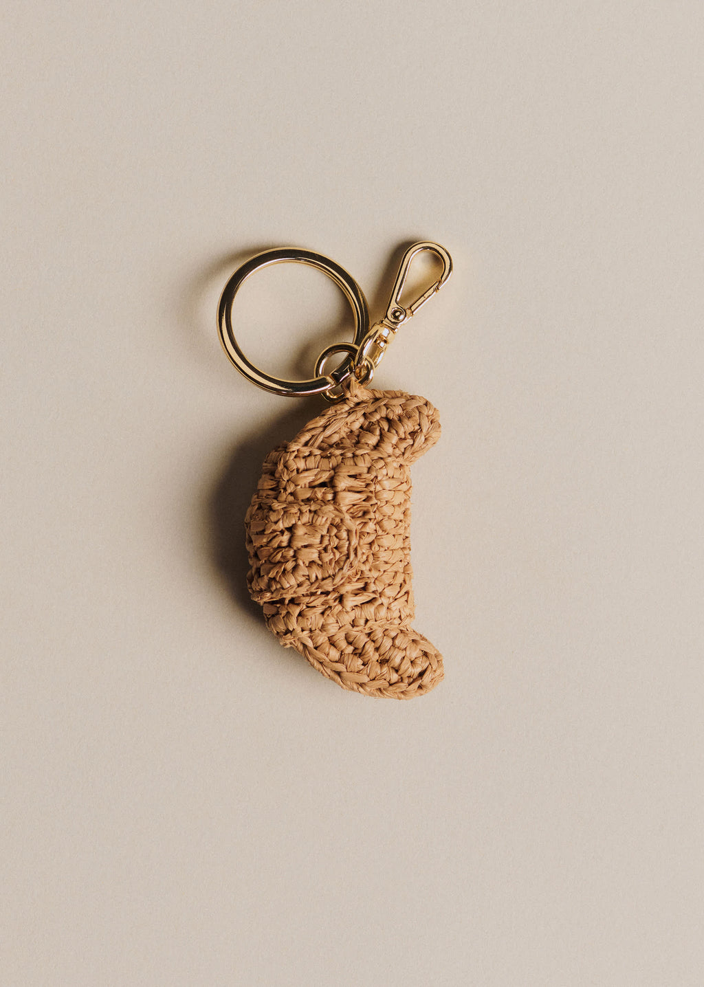 Accessoire de sac Croissant - Raphia Naturel