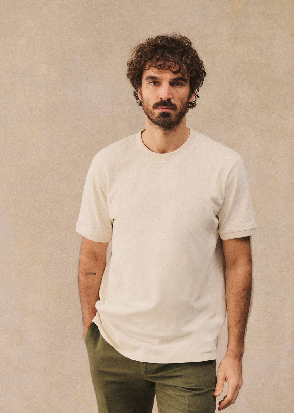T-Shirt Aslan - Écru