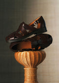 Sandales low Nellie - Chocolat Glacé