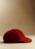 Casquette velours côtelé - Brique