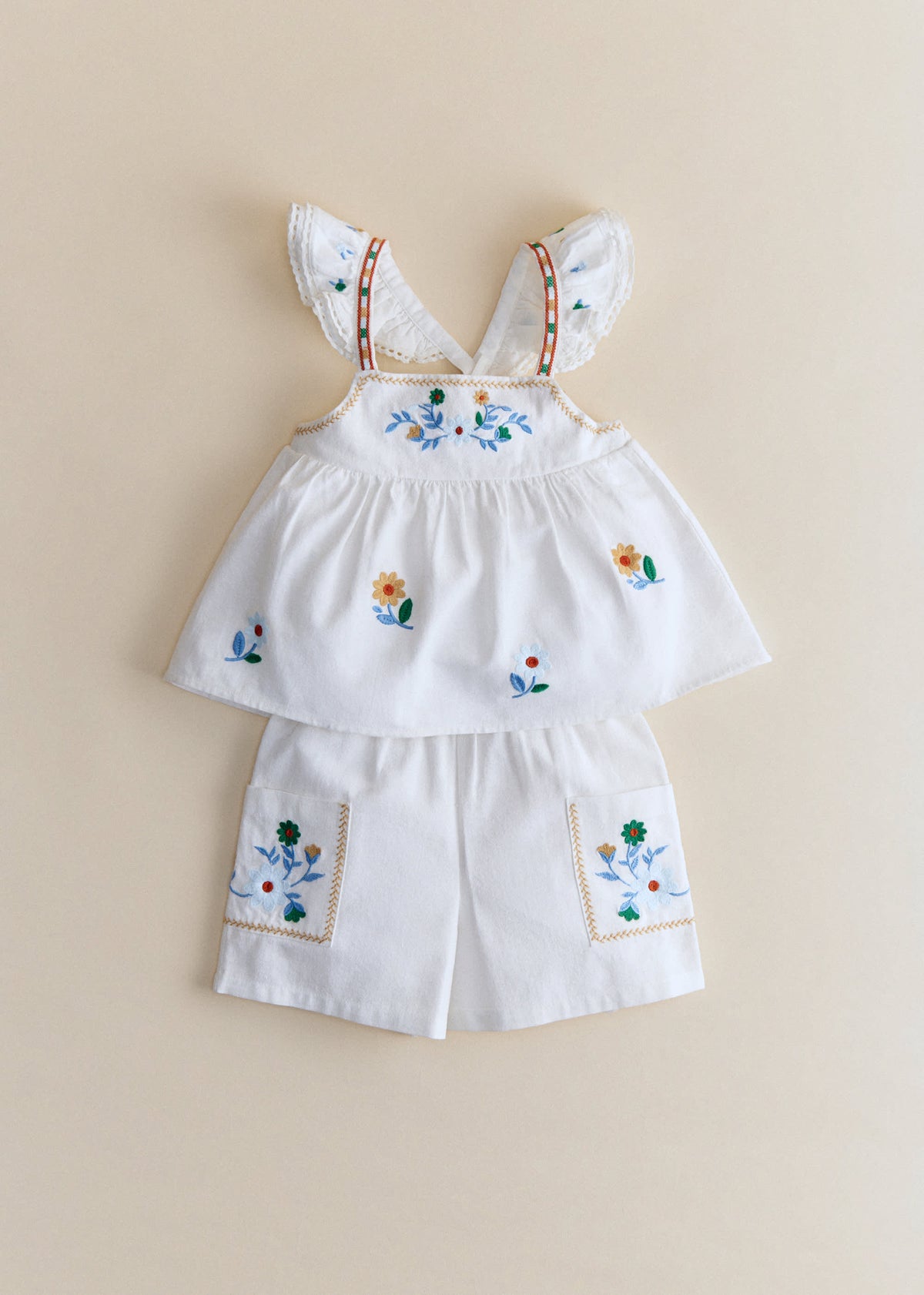 Top Aurora - Broderie Elzira