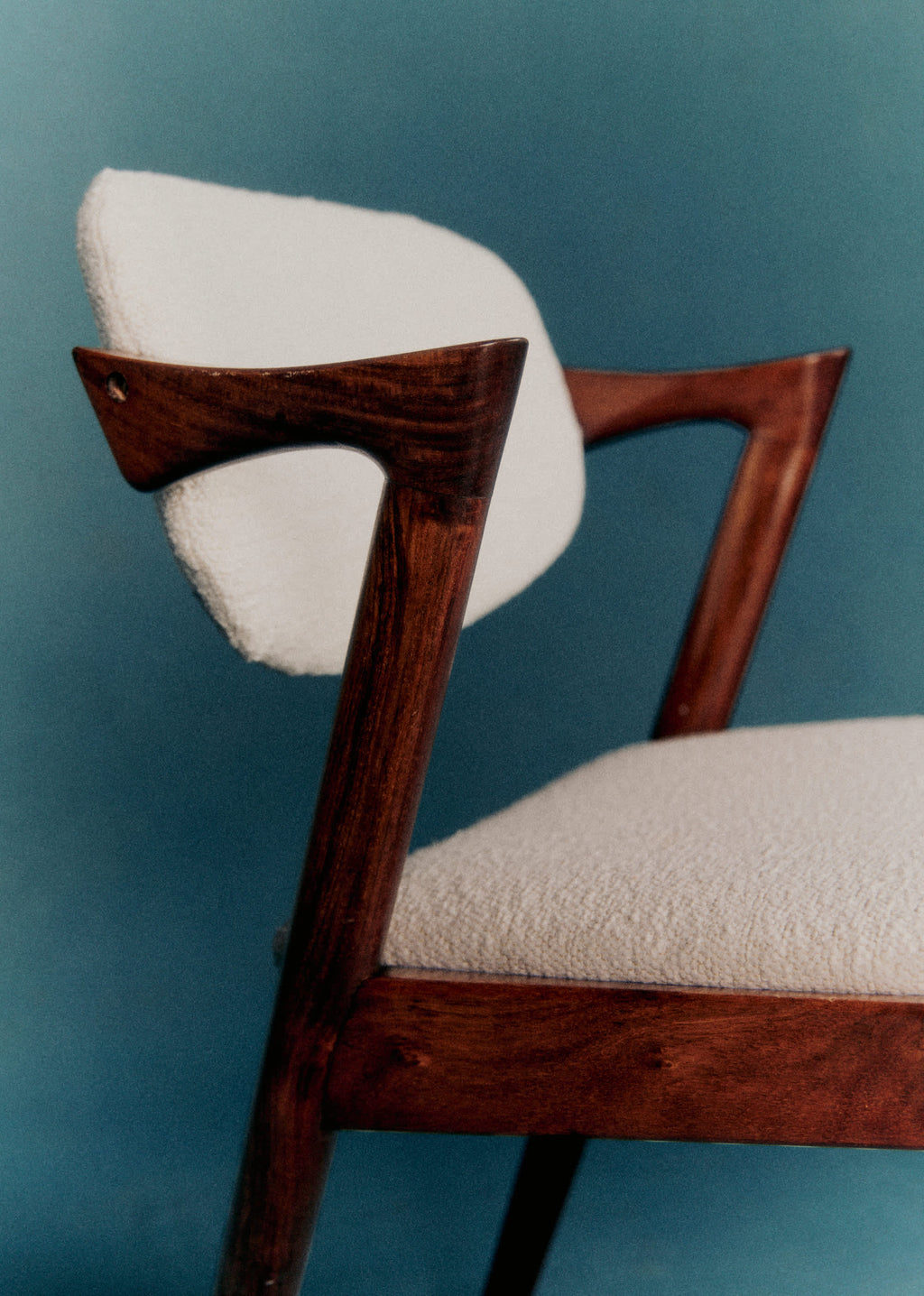 Chaise scandinave vintage dans le goût de Kai Kristiansen - Teck