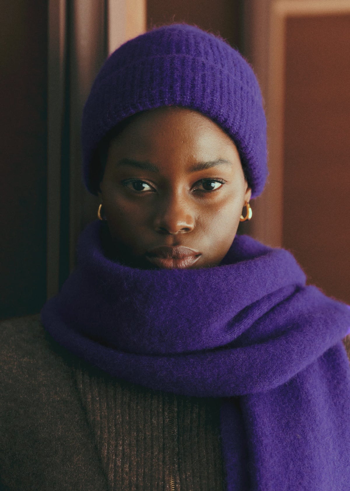 Echarpe Marianne - Violet