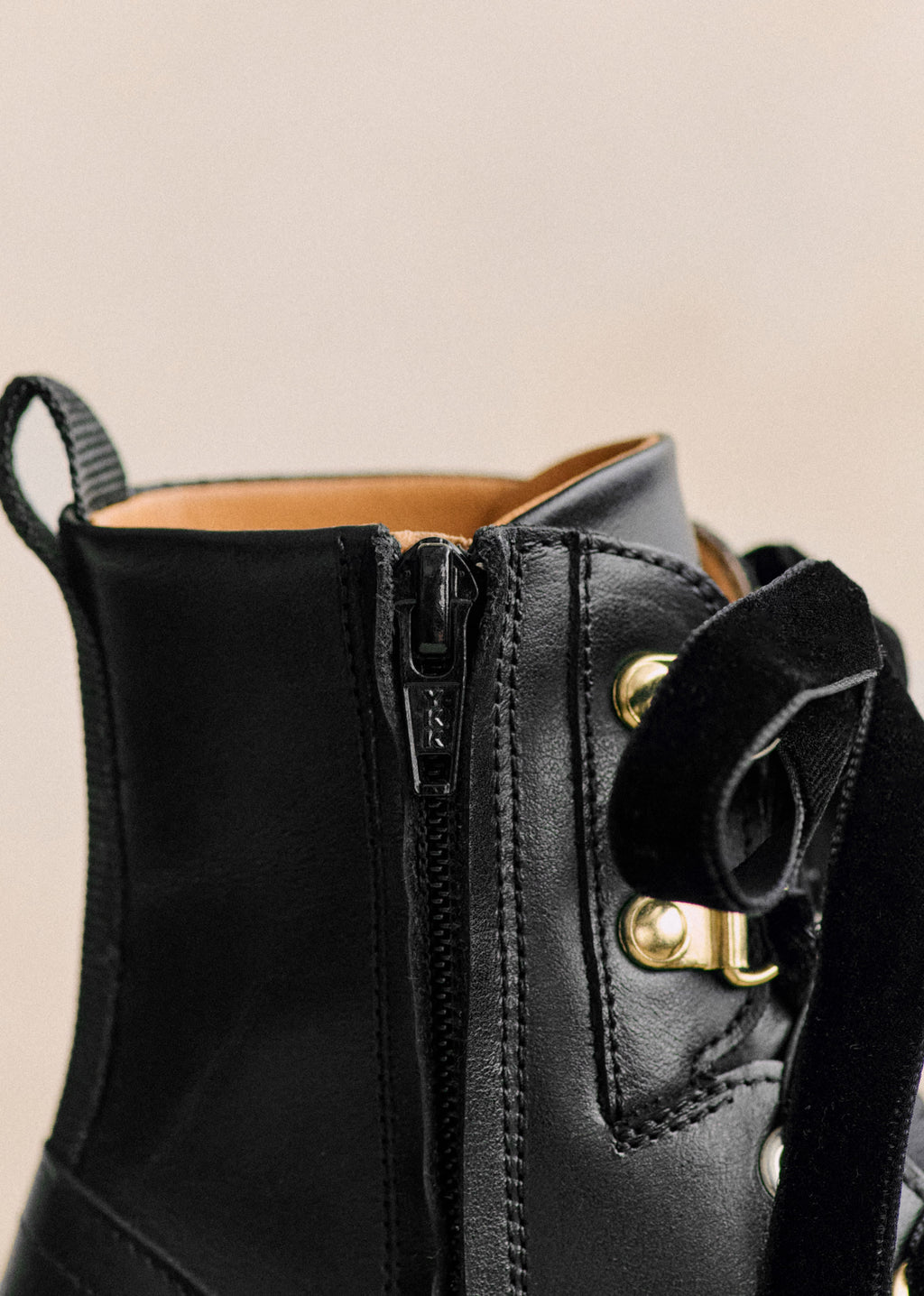 Bottines Low Niels - Noir Lisse
