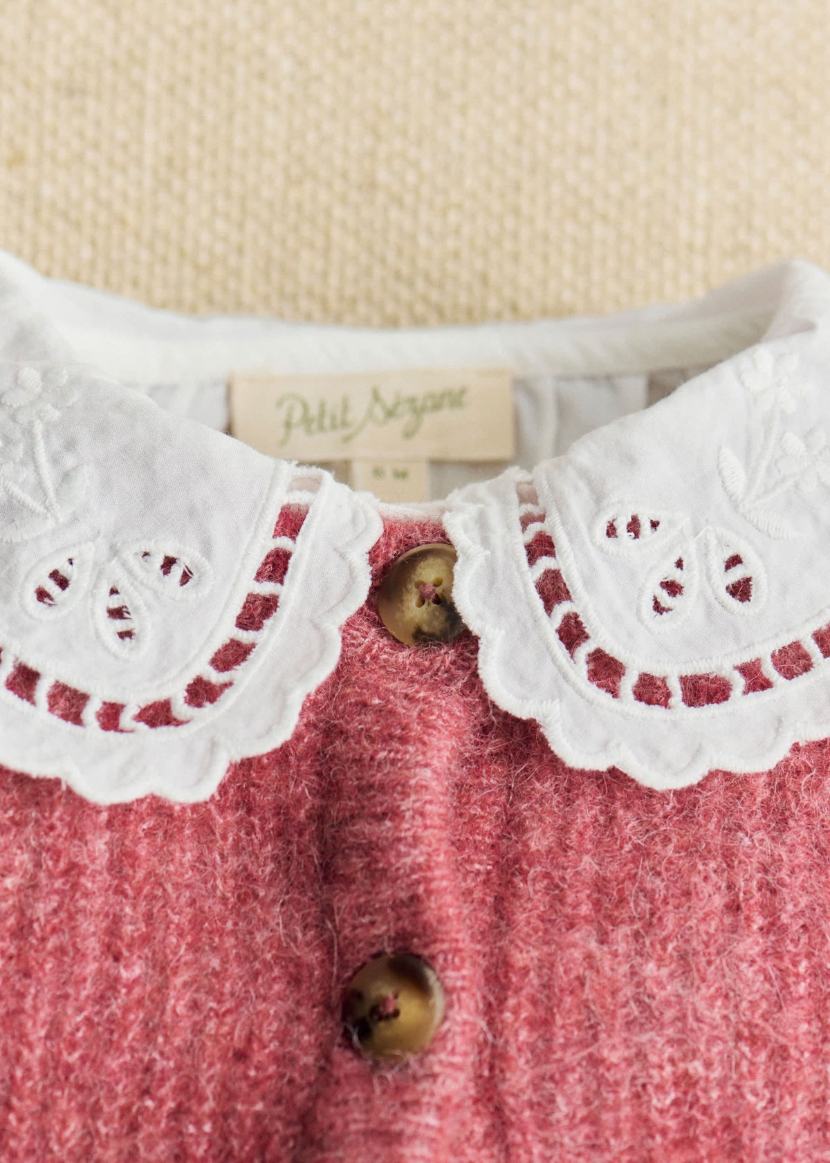 Gilet Othello - Bois de Rose Foncé