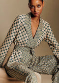 Chemise Amiris - Sézane x Antoinette Poisson - Imprimé Patchwork Dominote