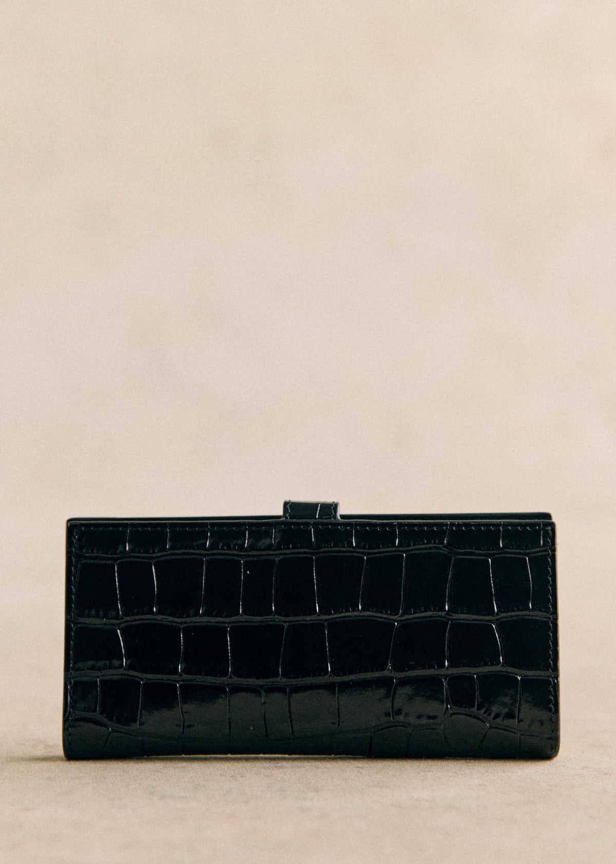 Portefeuille Gino - Noir Croco