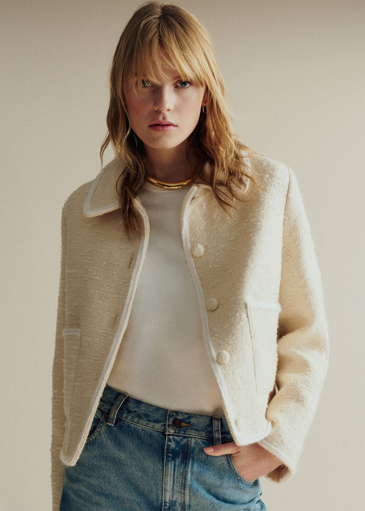 Veste ACHILLE - Ecru