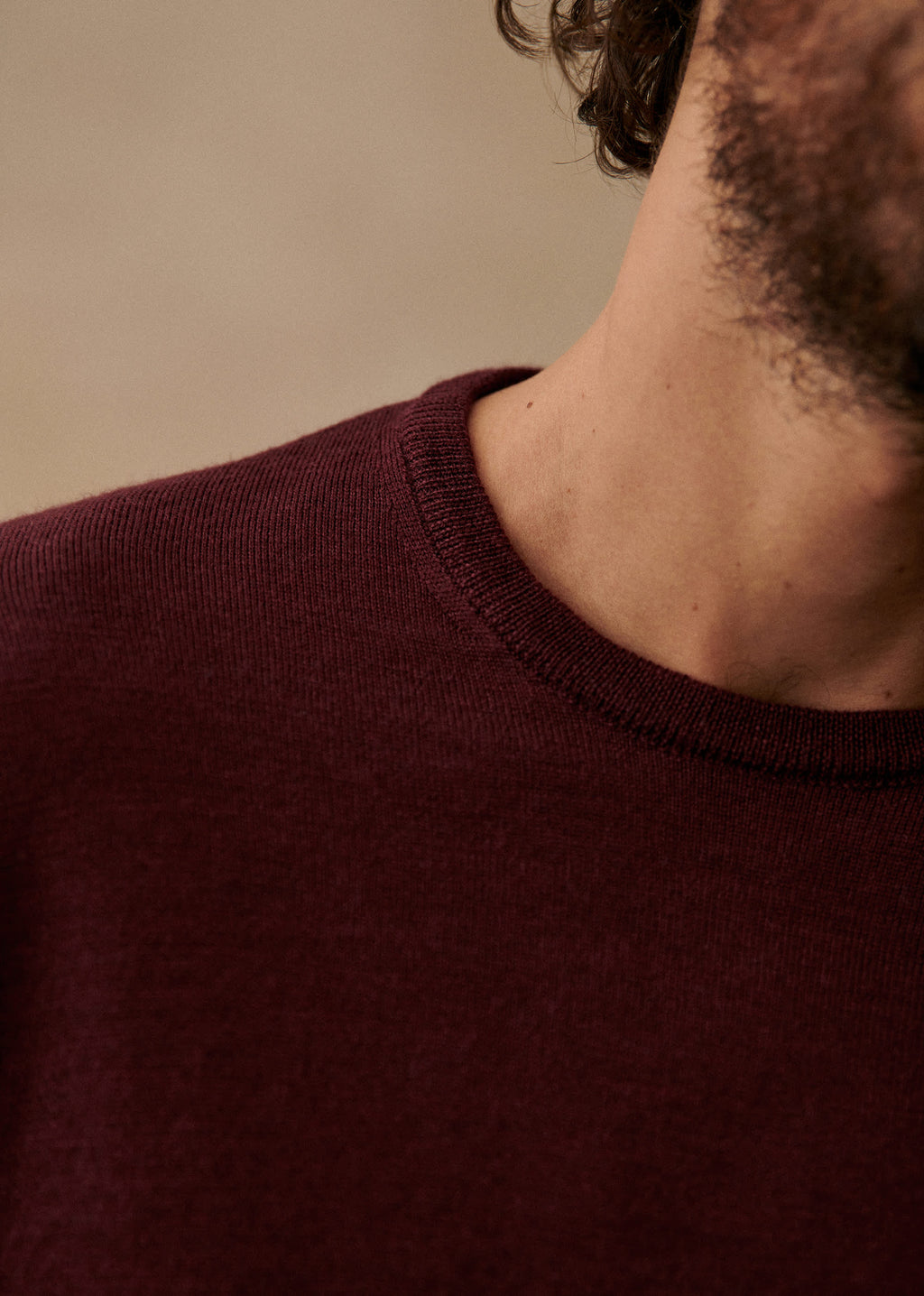 Pull Nils - Bordeaux