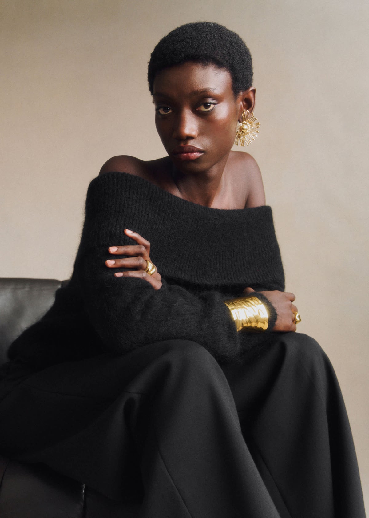 Pull Aurore - Noir