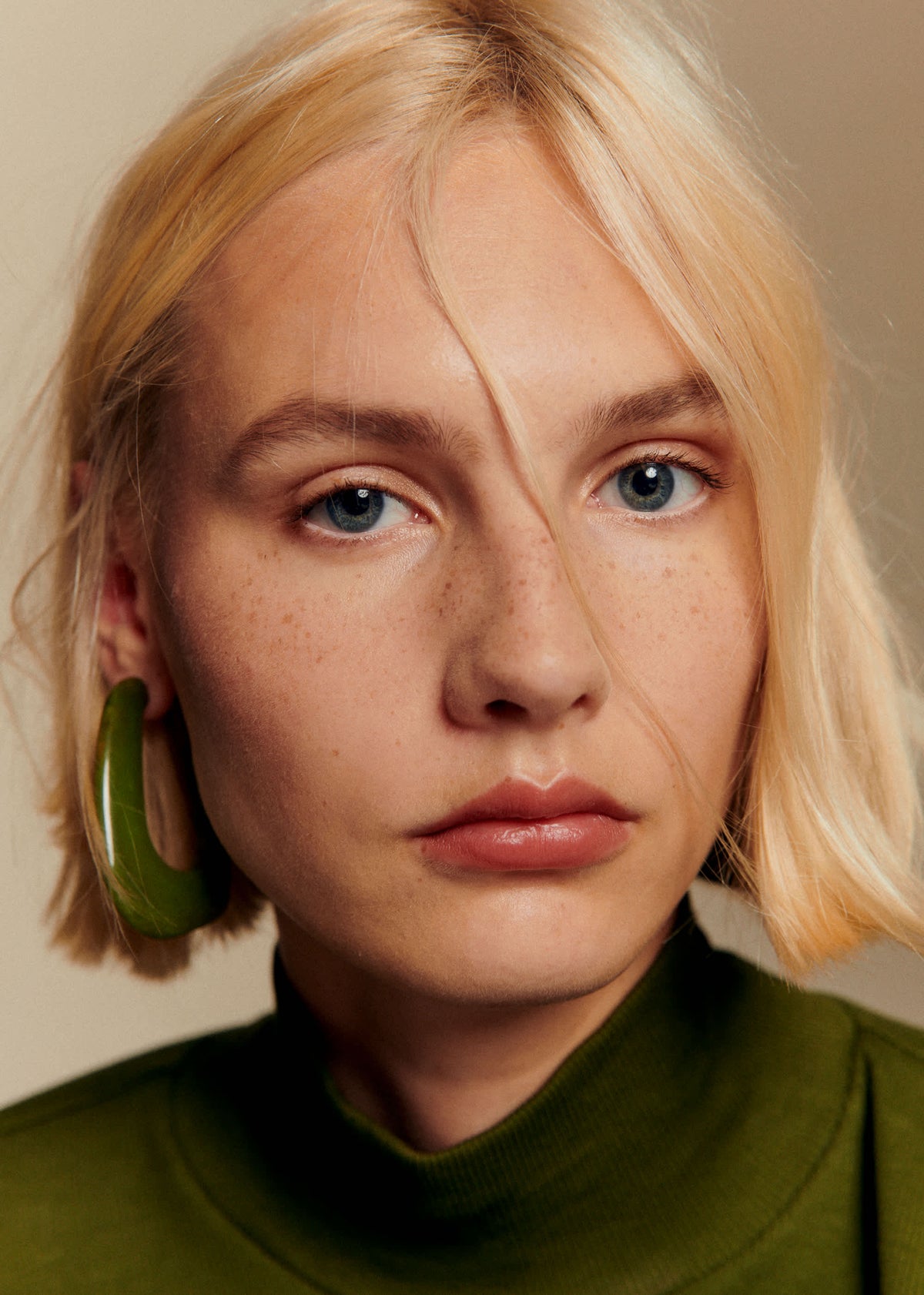 Anneaux Lizo - Kaki
