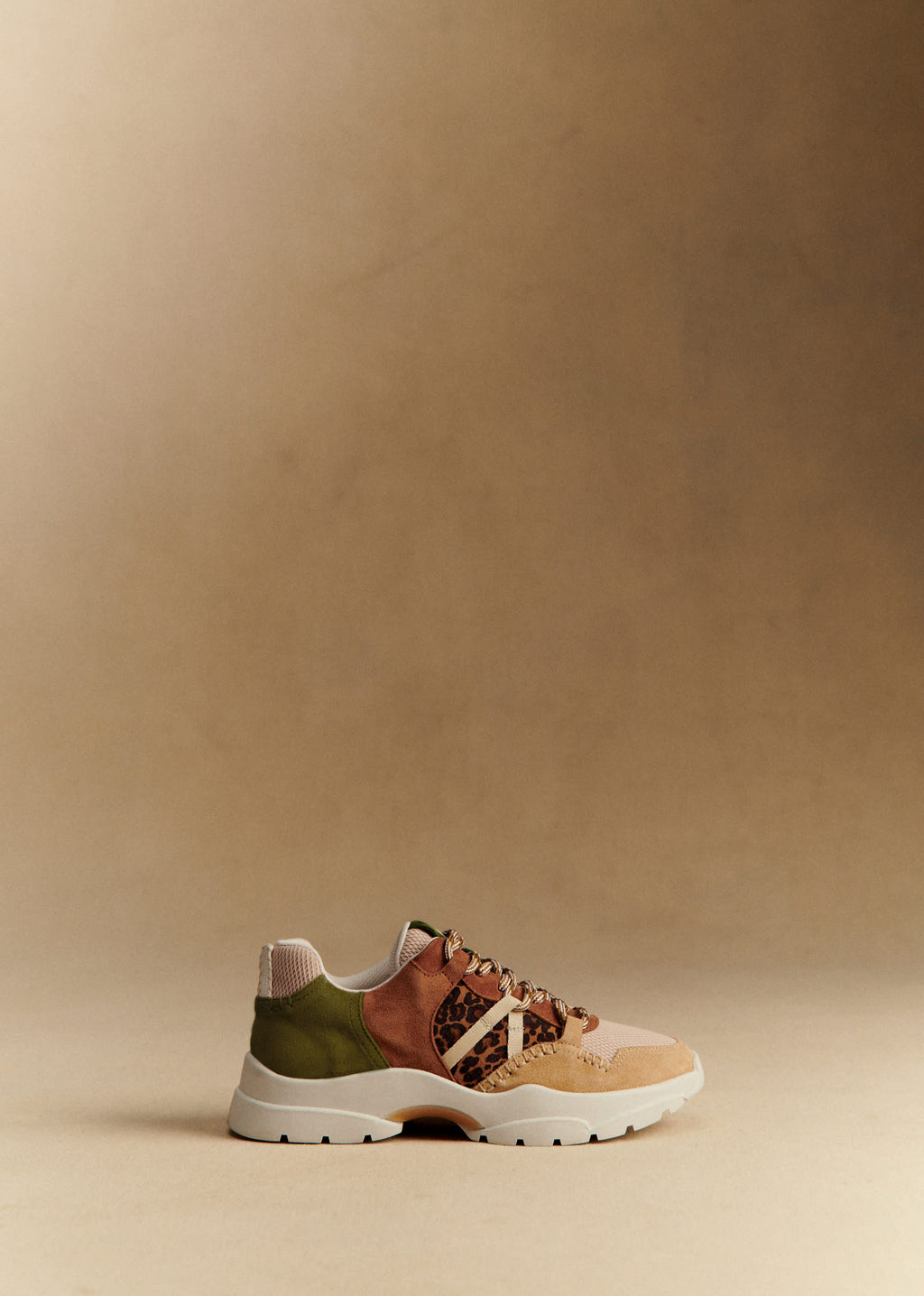 Baskets James - Léopard Multi