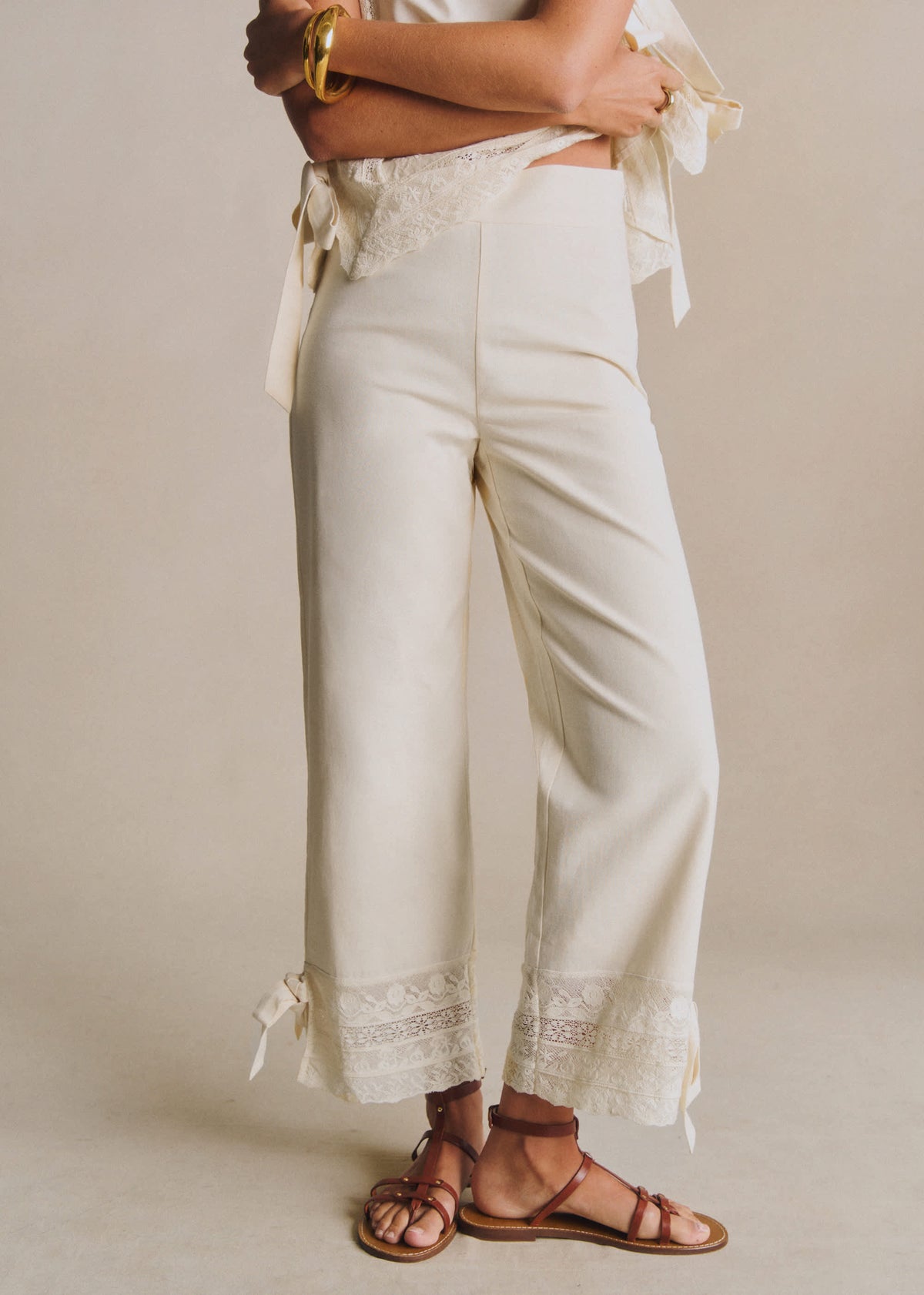 Pantalon Fausto - Ecru