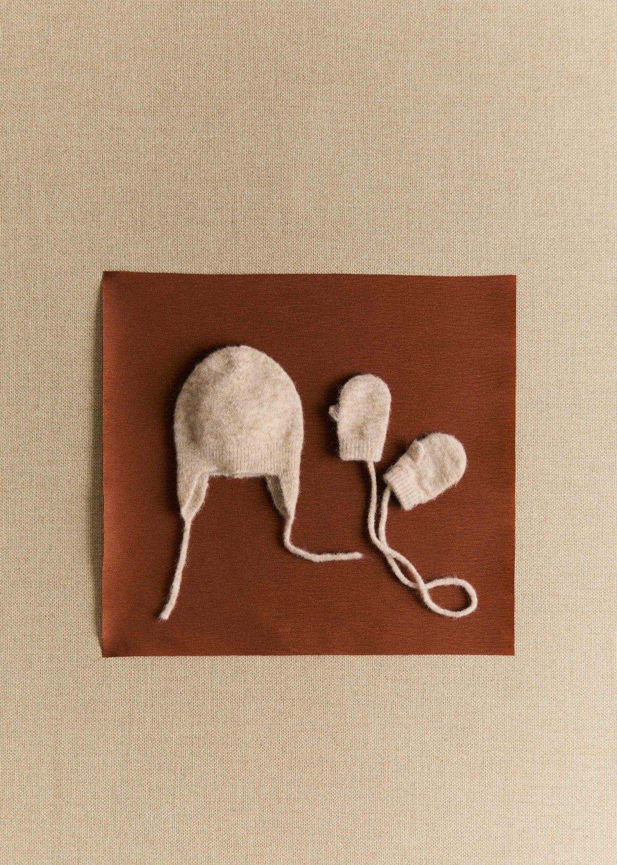Moufles Jean - Camel