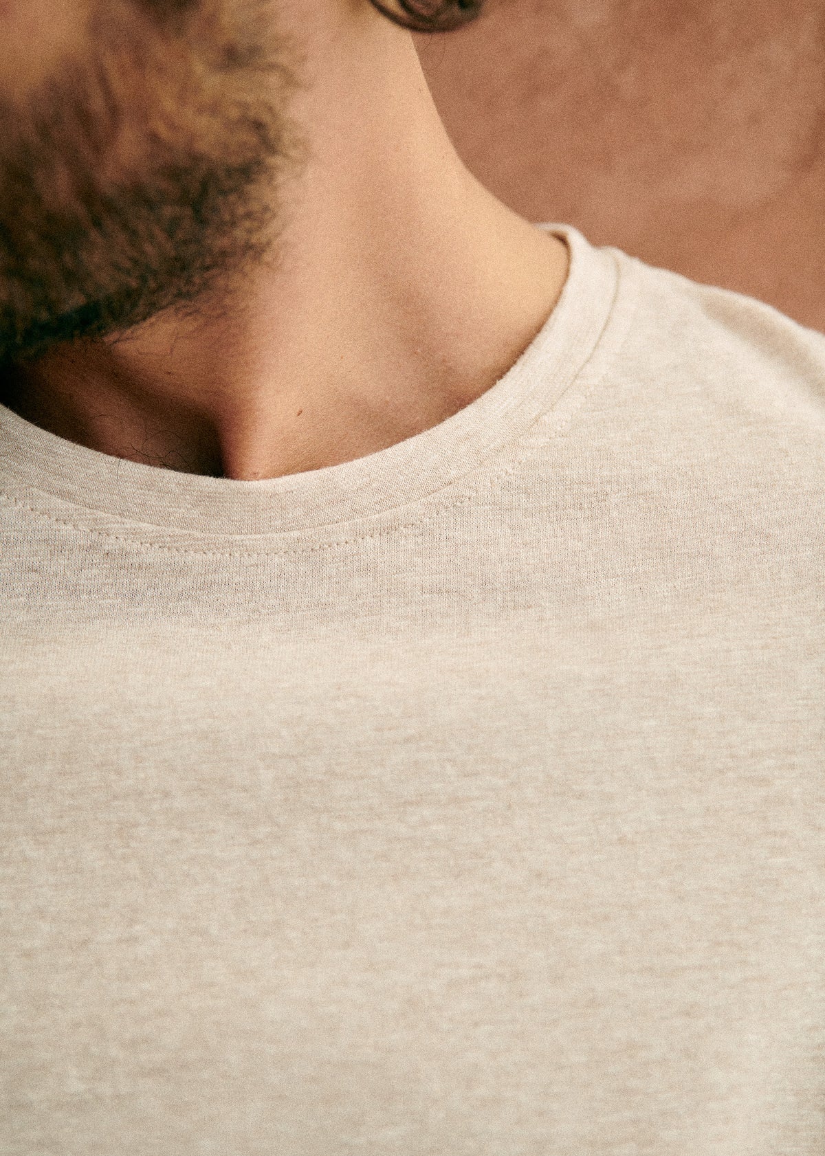 T-Shirt Fabio - Beige Chiné
