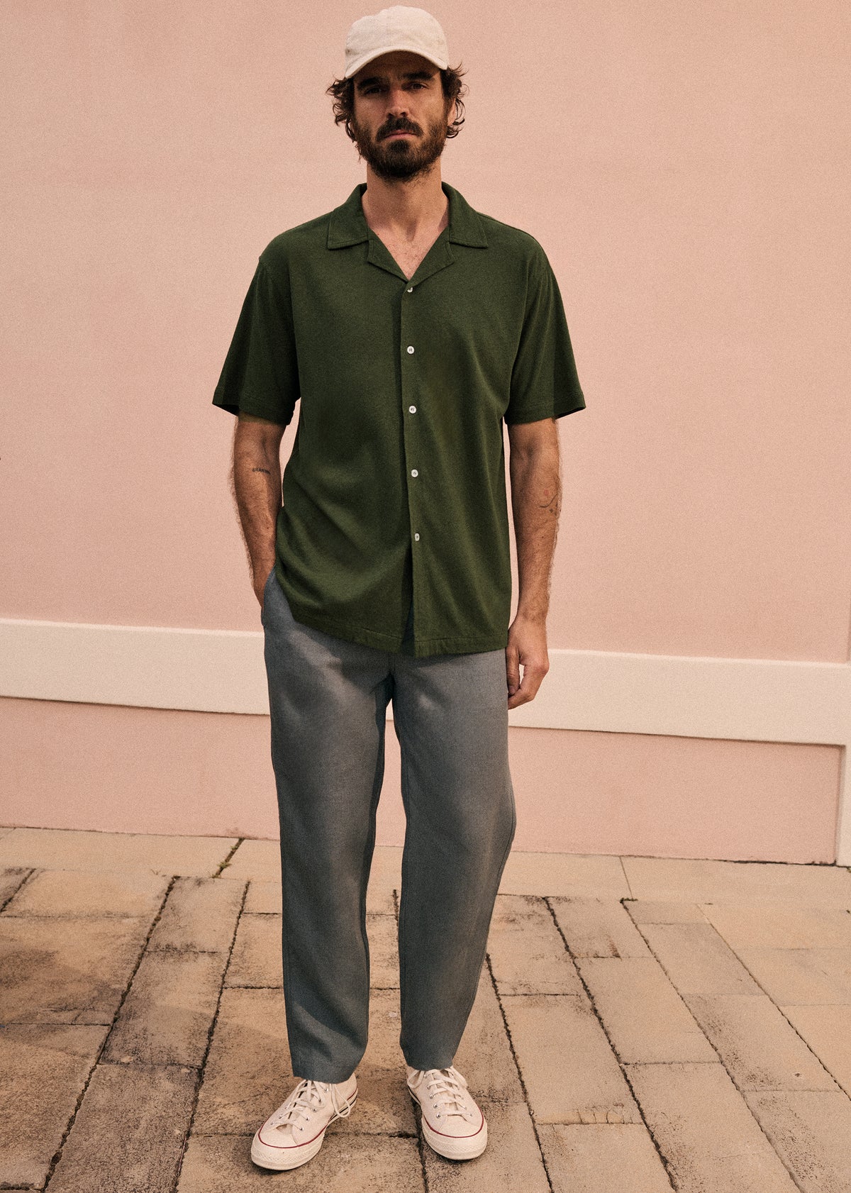 Chemise Martin - Kaki Foncé