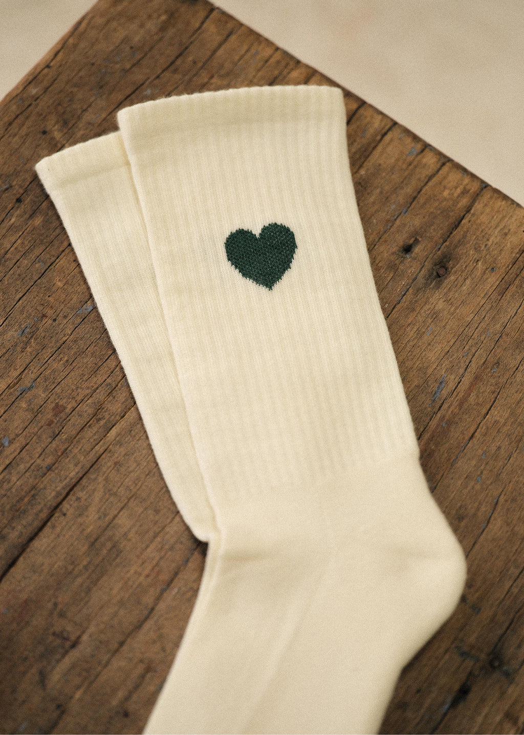 Chaussettes Eli - Coeur Chamade Vert