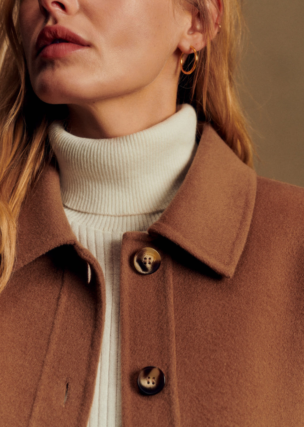 Veste Terry - Camel