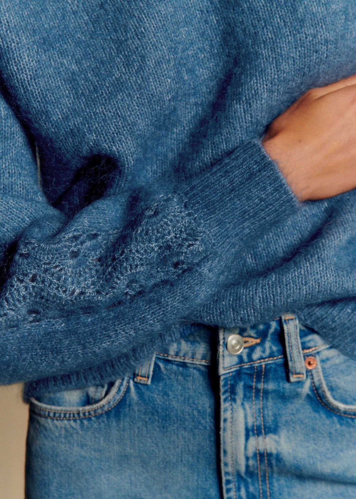 Pull Stacy - Bleu Délavé