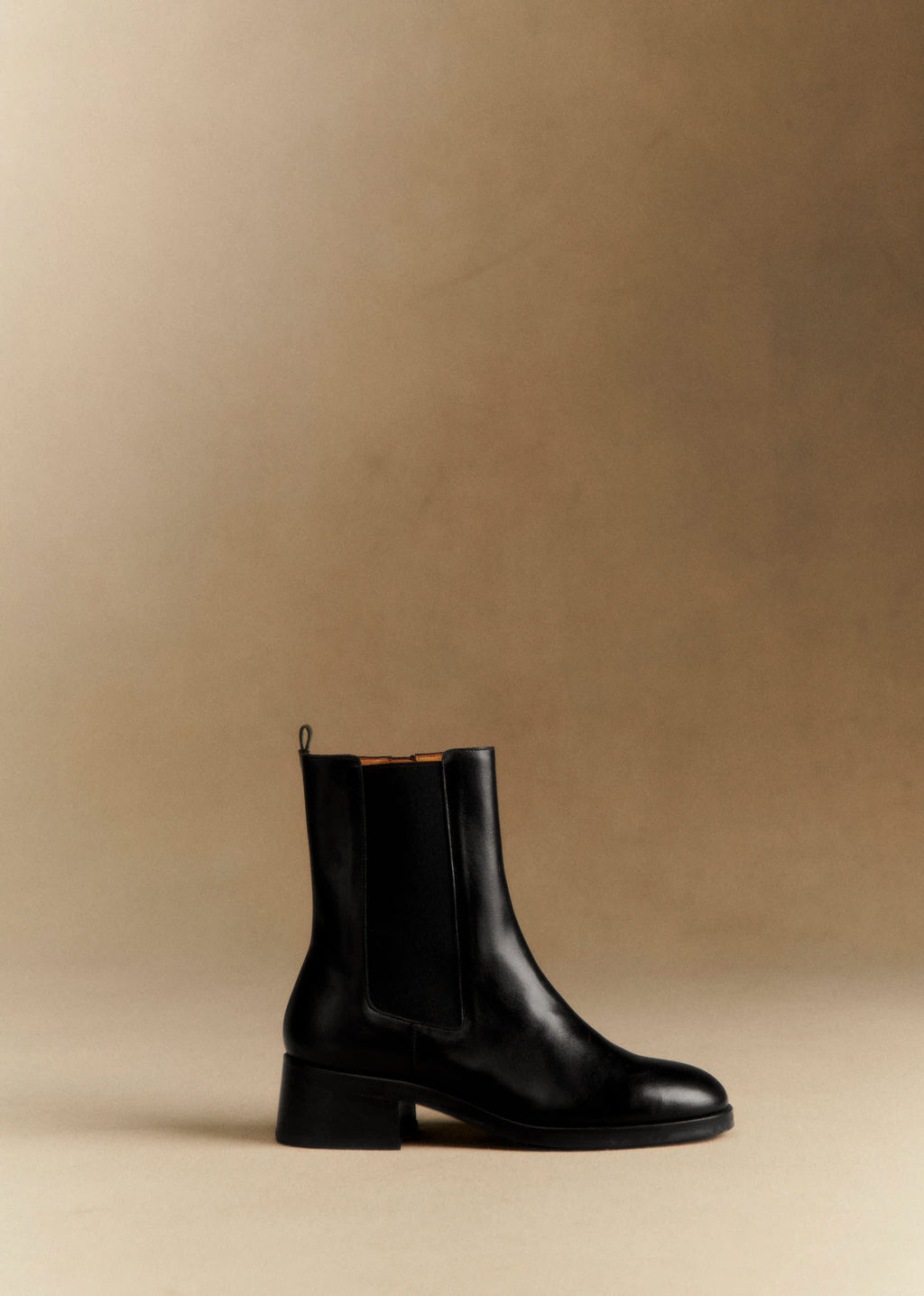Bottines Low Agnès - Noir Glacé